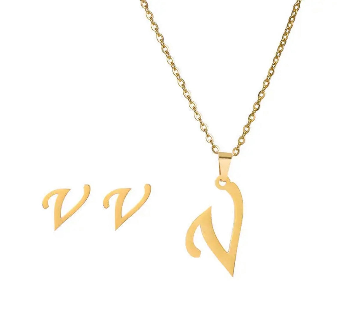 “V”