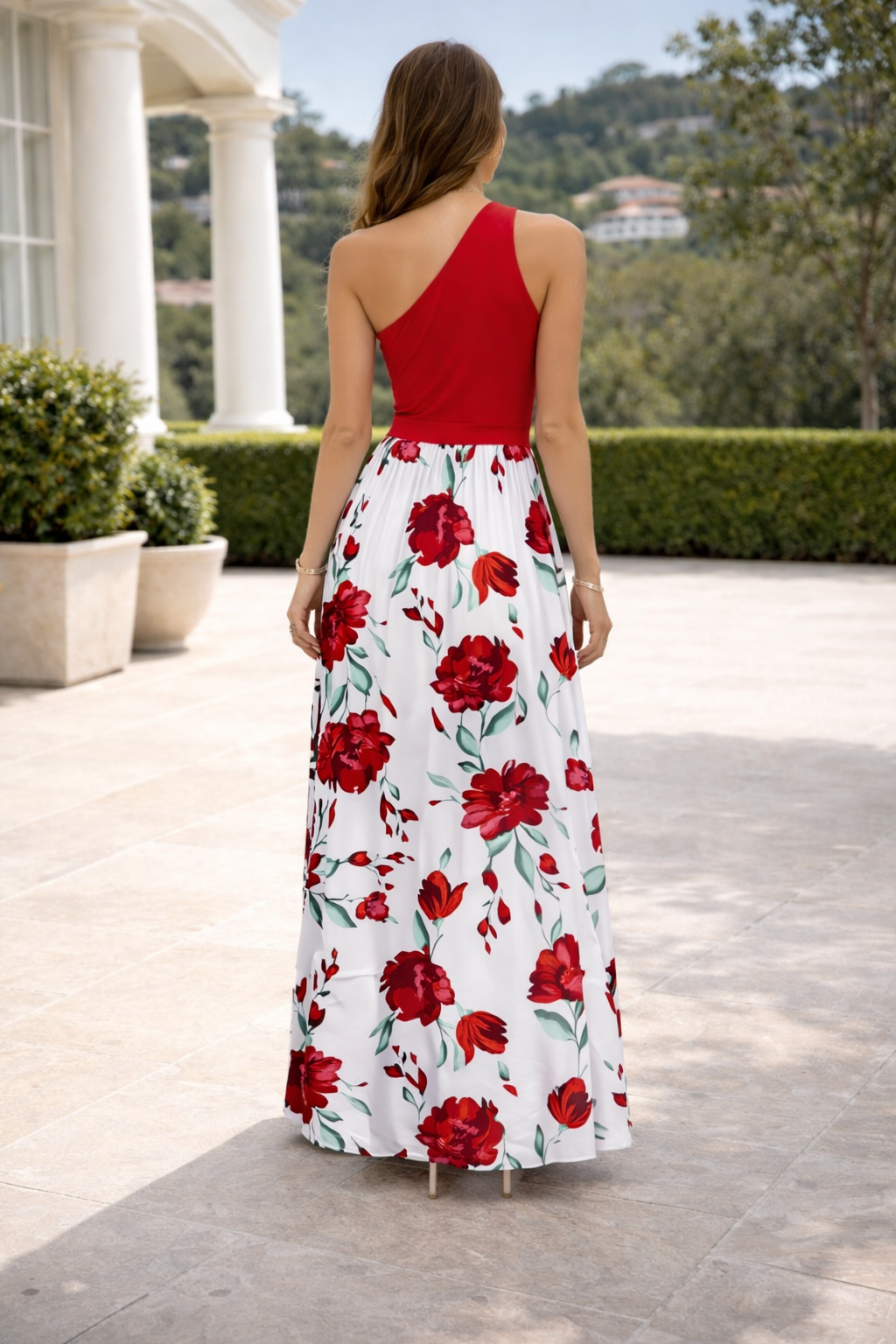 One-Shoulder Dinner Dress
