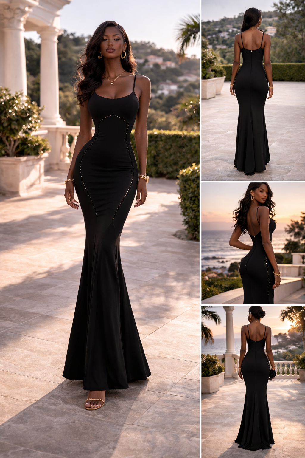 Stitched Mermaid Dress