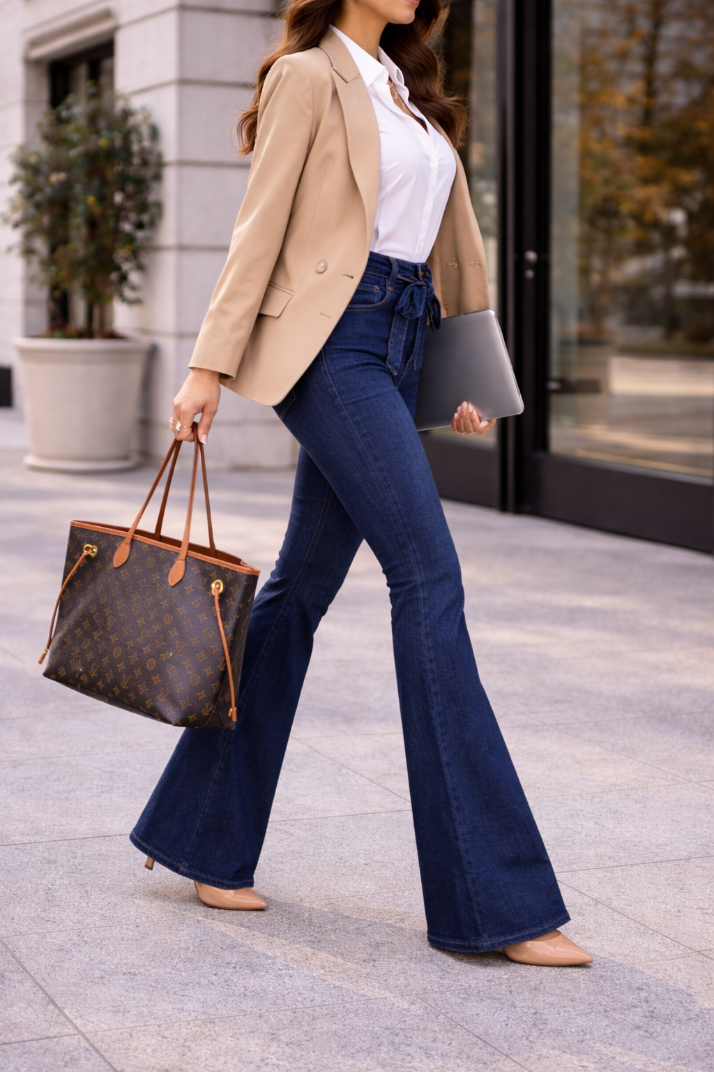 High-Waist Jeans