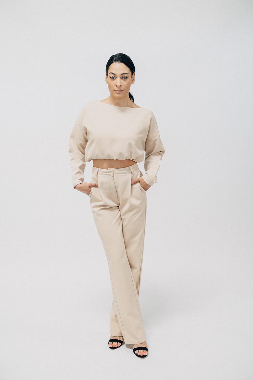 2-Piece Boat Neck Set
