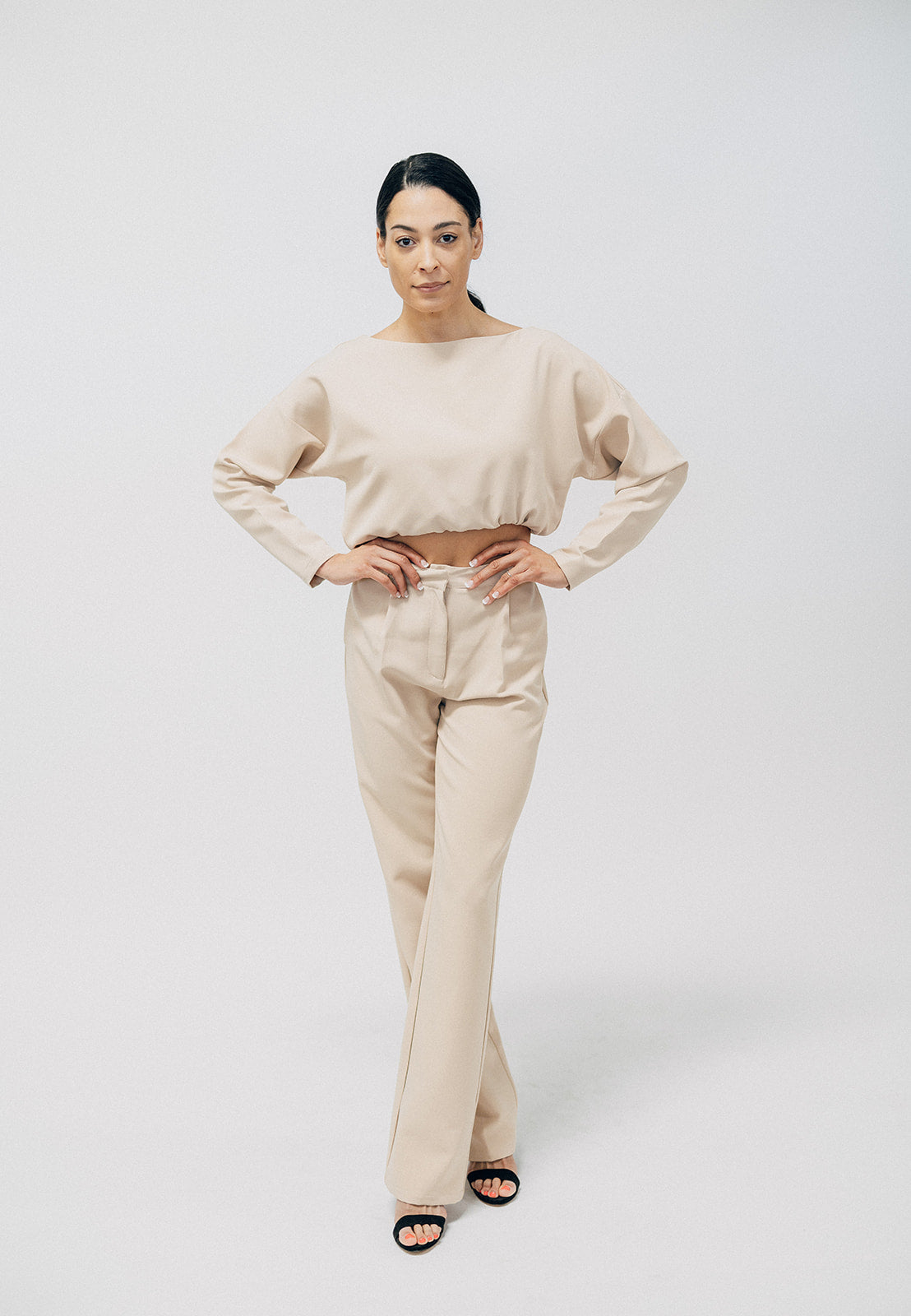 2-Piece Boat Neck Set
