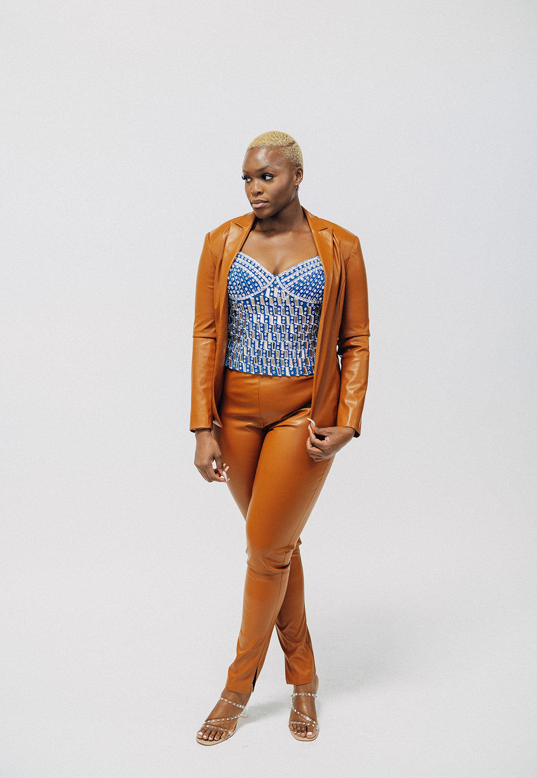 Faux Leather Set