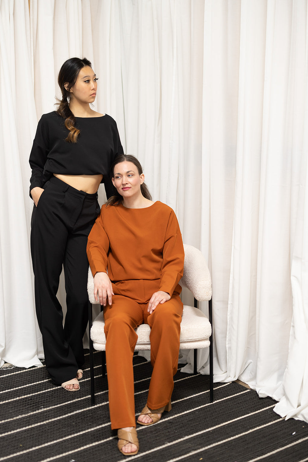 Pleat Front Pants