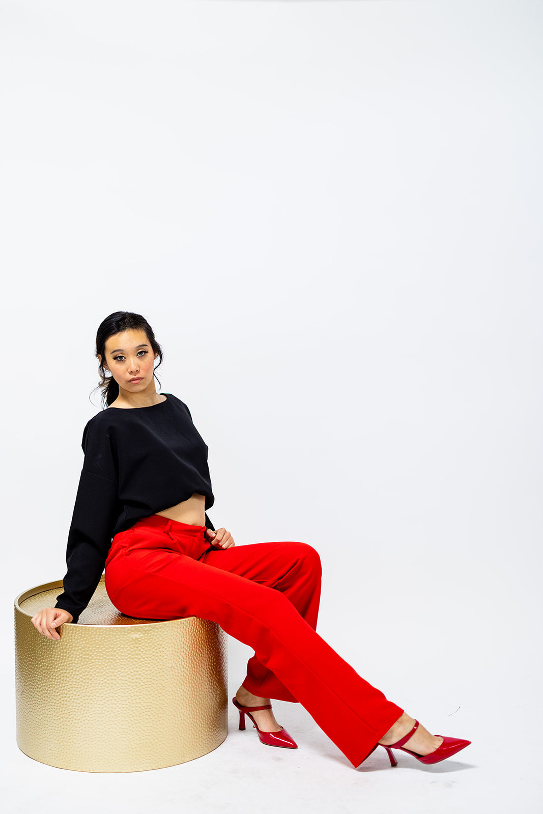 Pleat Front Pants