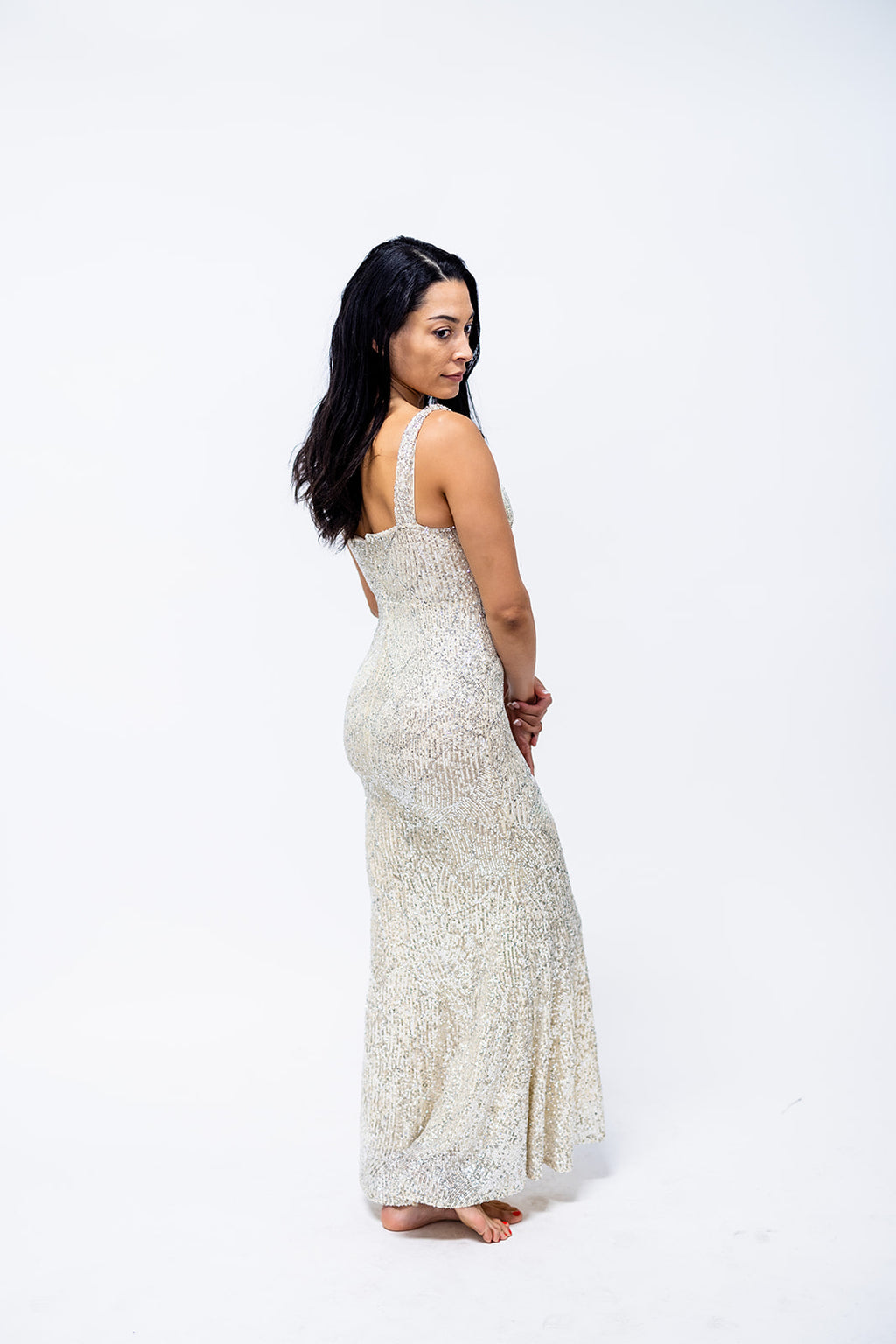 Multi-Strap Dinner Dress